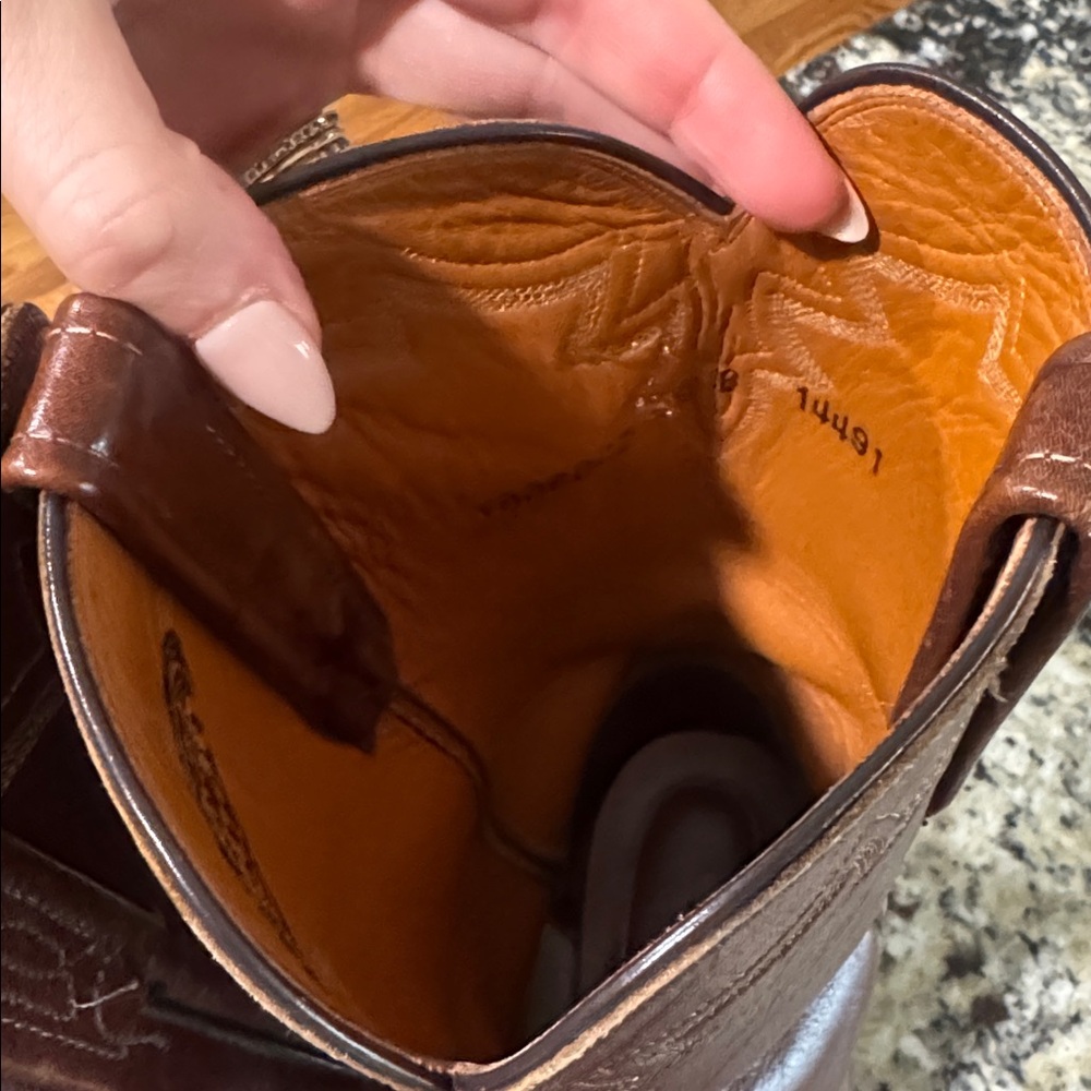 Lucchese 2000 Roper Western Boot - Picture 6 of 6